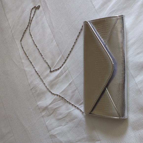 Silver clutch bag - Picture 3 of 7